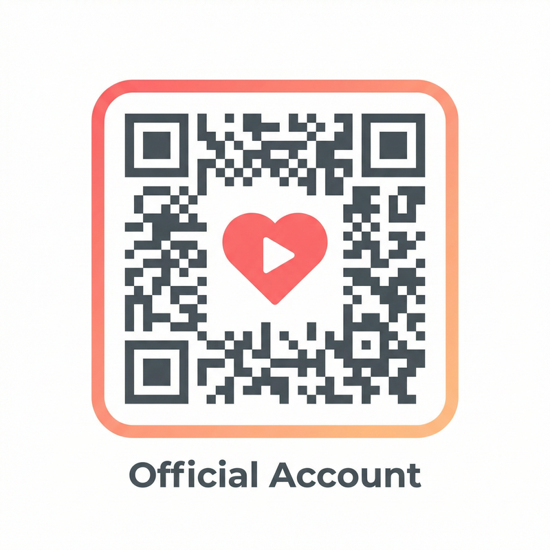 抖荫短视频公众号二维码